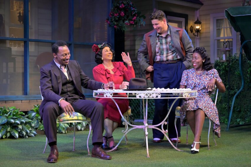 Brandon Gill, Wanda De Jesús , Alejandro Hernandez, and MaYaa Boateng. Photos by Kevin Berne