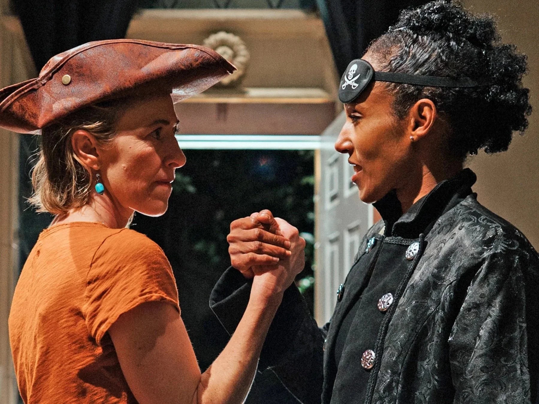 Lauren Dunagan and Rezan Asfaw