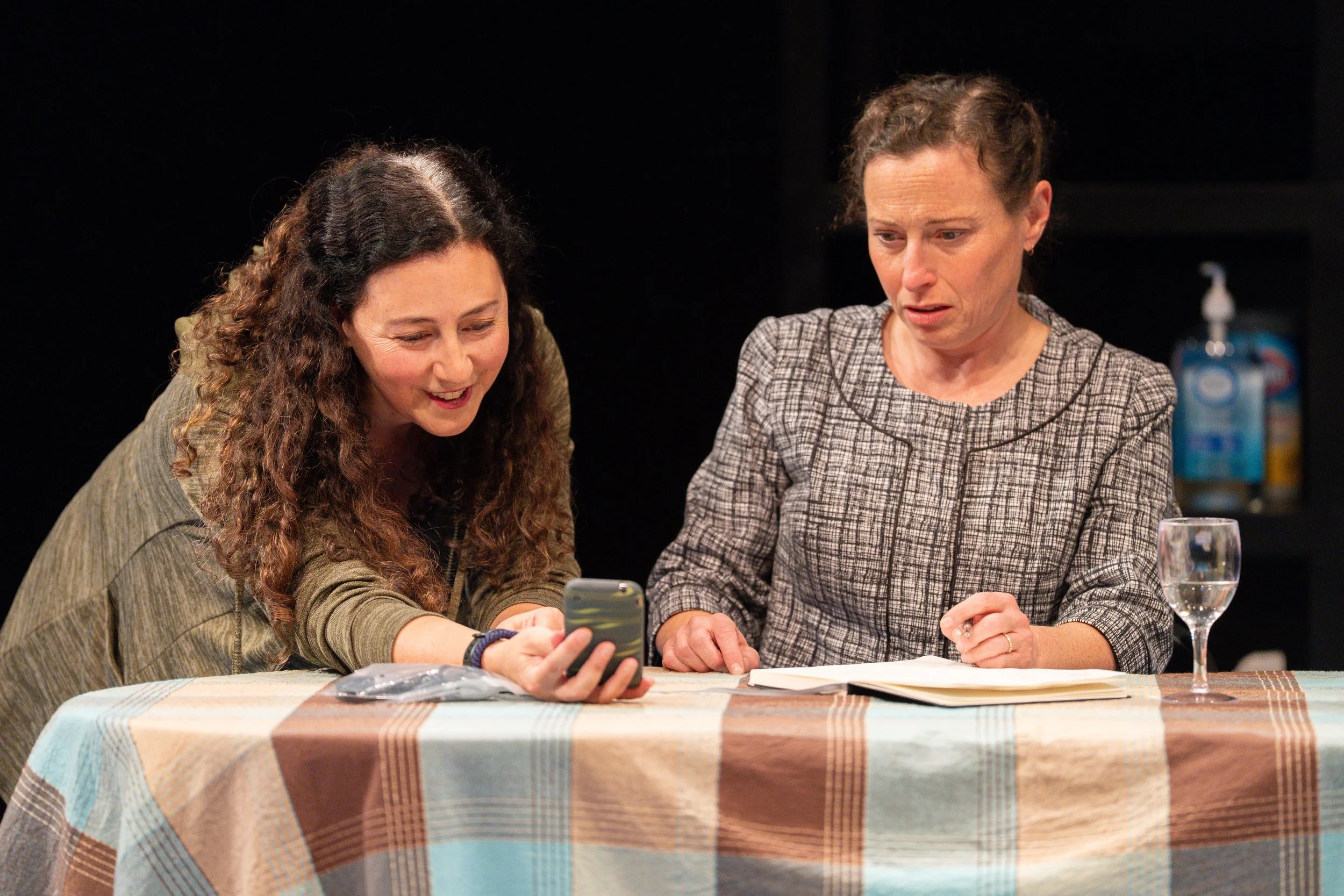   Lisa Morse and Danielle Levin. Photo by Joe Giammarco  